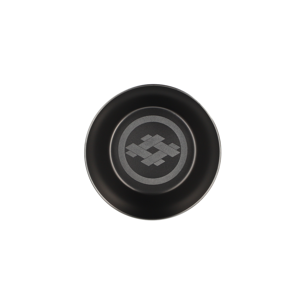 ステンレス黒酸化発色ぐい呑み