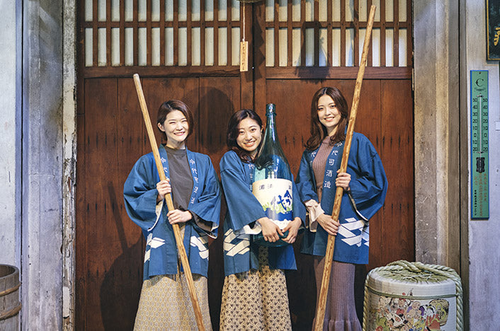 蔵人になりきって記念撮影