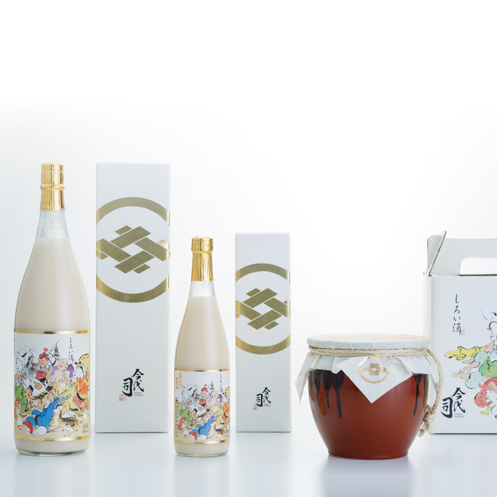 
                  
                    開運招福 しろい酒 純米吟醸
                  
                